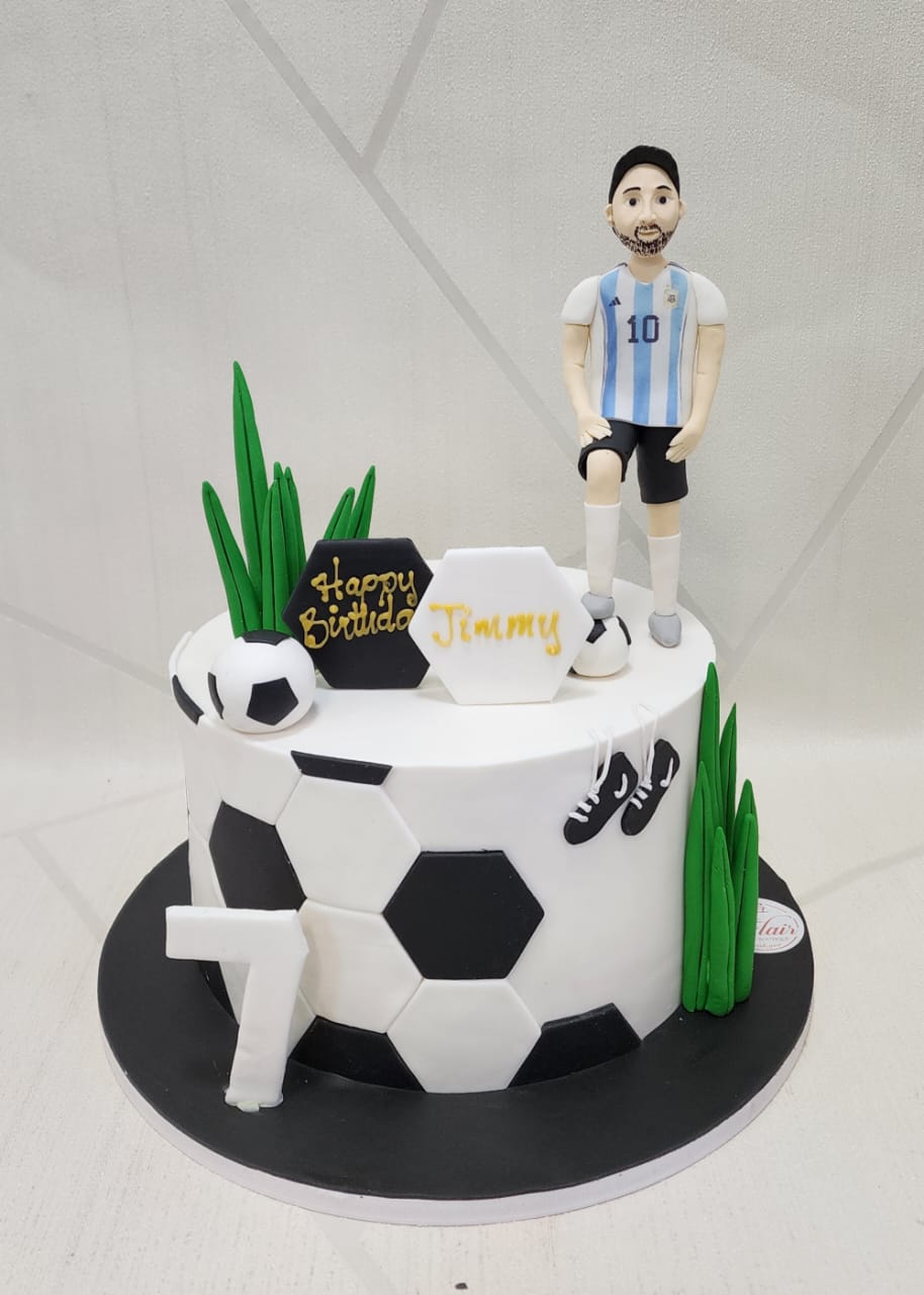 Messi Cake Football Cake Flair Cake Boutique