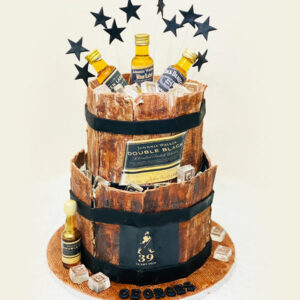 Jack Denials bottle Cake | Photo Print Cake - Levanilla ::