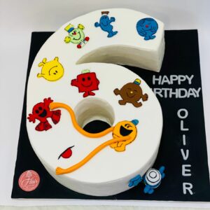 Round Celebration Tier Cake - 6